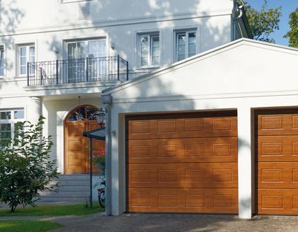 Porte de garage sectionnelle pour votre maison