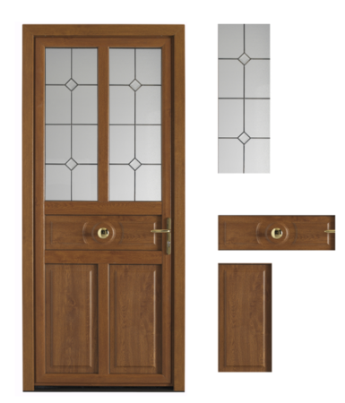 La porte modulable au style classique